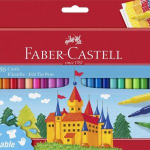 Faber-Castell – Felt Tip Pen Castle Pack of 50 in Cardboard Box (554204) v:8736528 Faber-Castell – Felt Tip Pen Castle Pack of 50 in Cardboard Box (554204) v:8736528