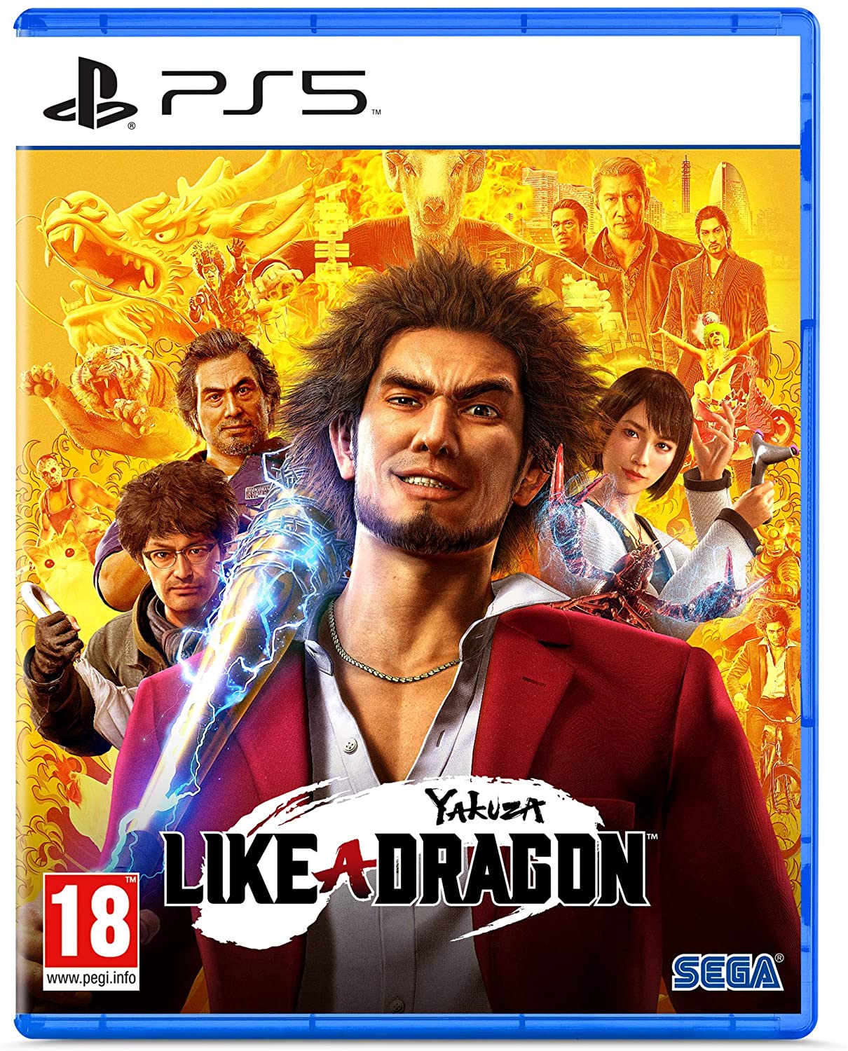 Yakuza: Like A Dragon - PlayStation 5 - Engelsk - Standard v:6951495