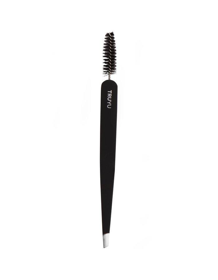 TRUYU - Tweezer & Spoolie - Matte Black v:7520232