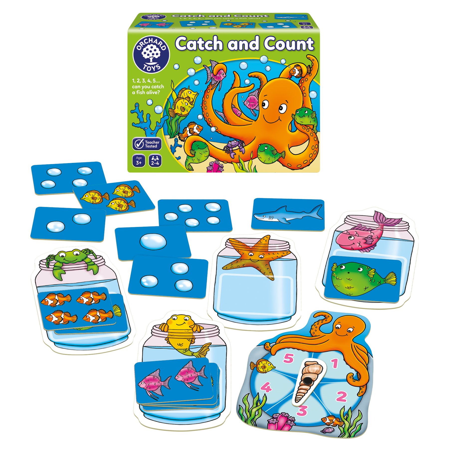 Orchard Toys - Catch & Count (600002) v:4027856