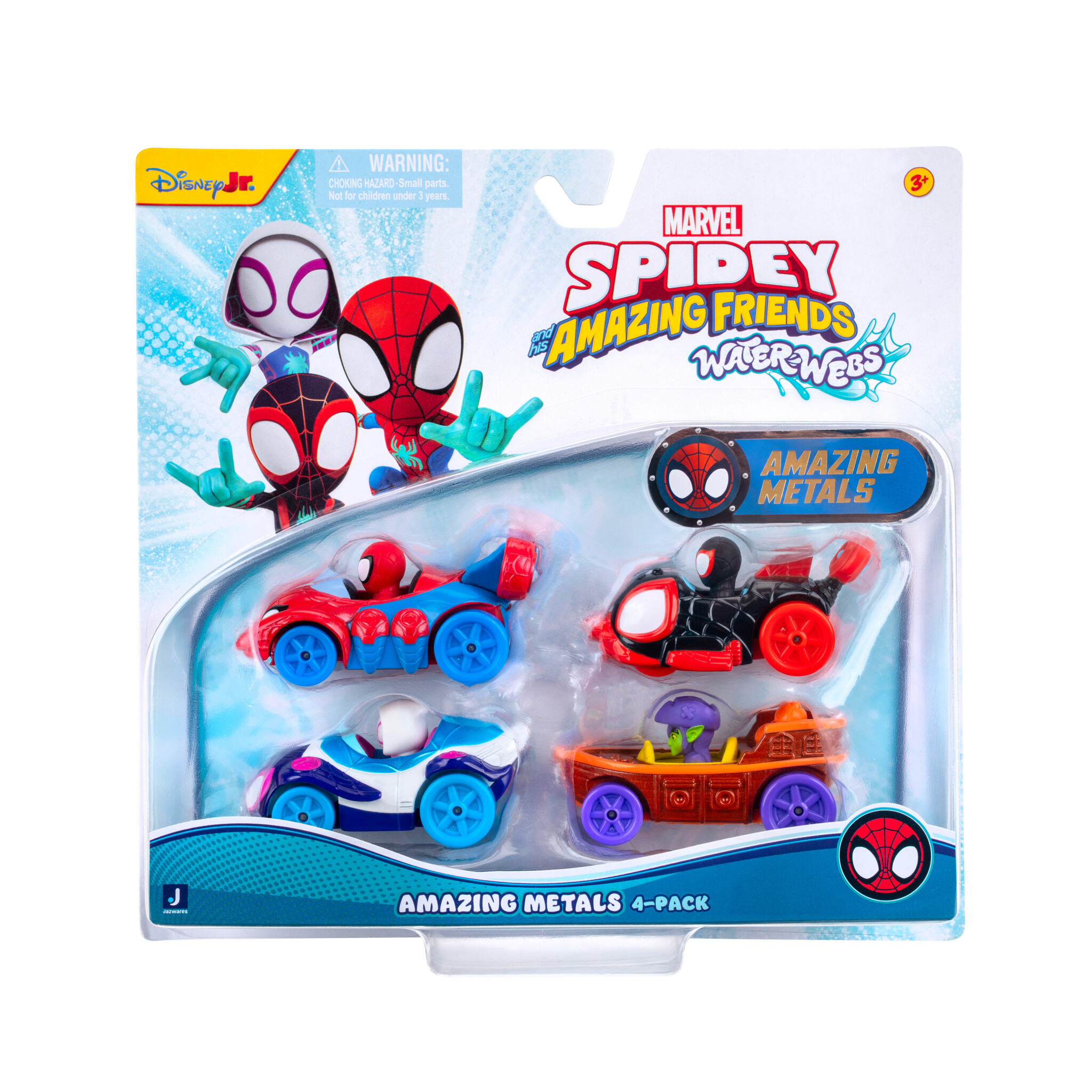 Spidey – Amazing Metals Car 4 Pack (SNF0378) v:4005211 Spidey – Amazing Metals Car 4 Pack (SNF0378) v:4005211