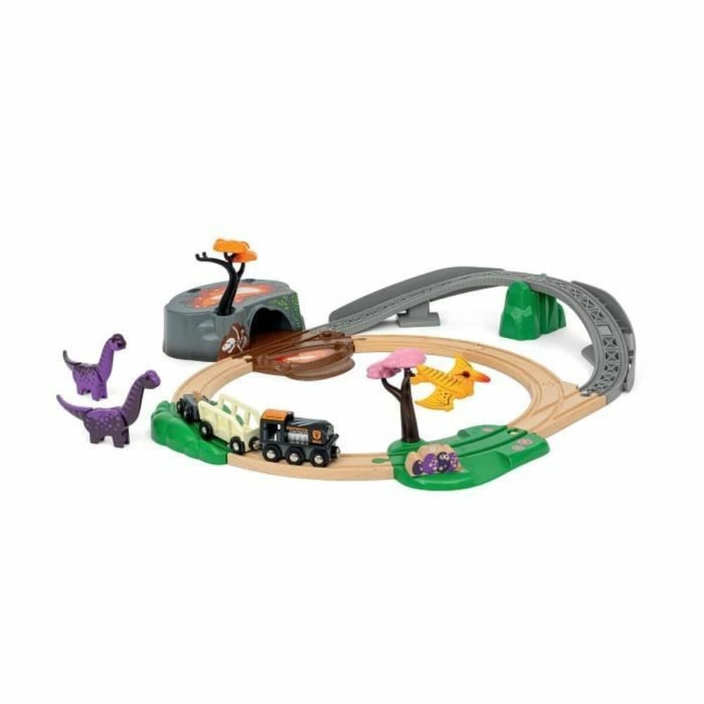 BRIO – Train set with dinosaurs – (36094) – Gratis frakt v:3014559 BRIO – Train set with dinosaurs – (36094) – Gratis frakt v:3014559