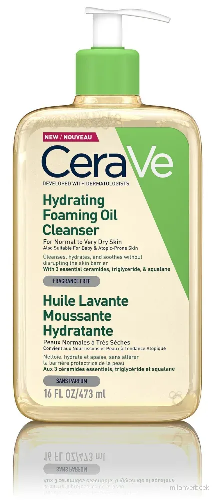 CeraVe Hydrating Foaming Oil Cleanser - 473 v:3347161