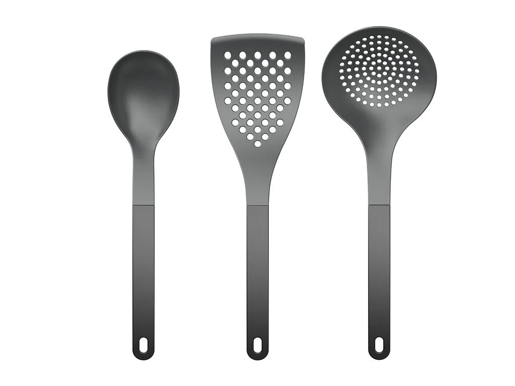Rosti – Optima Kjøkkenredskaper – Sett B – 3 Deler – Svart - Black v:4493530