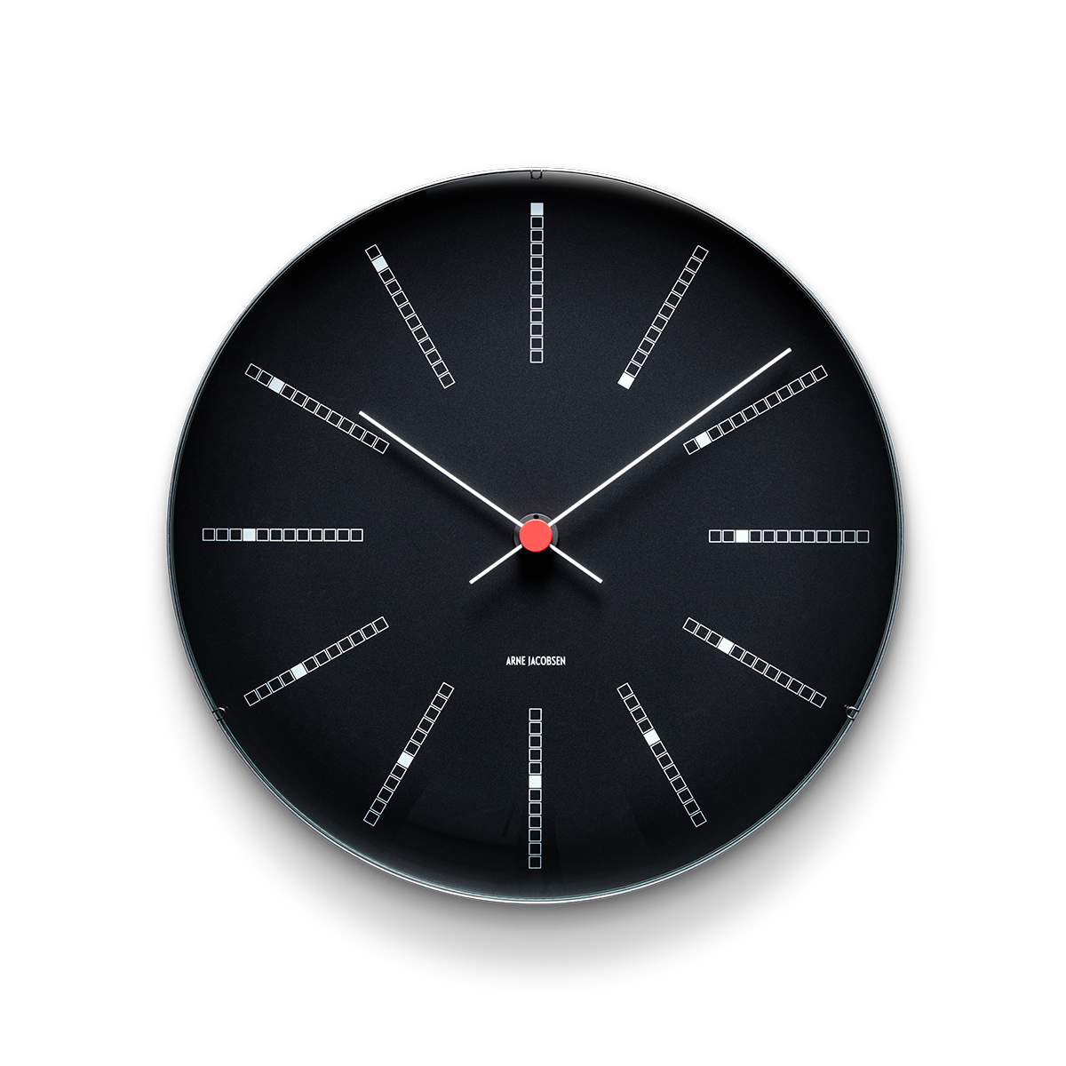 Arne Jacobsen – Bankers Veggur – Ø 29 cm – Svart – Gratis frakt v:4096627
