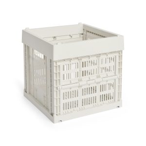HAY – Colour Crate Cube Oppbevaringsboks (Offwhite) – White v:4449186 HAY – Colour Crate Cube Oppbevaringsboks (Offwhite) – White v:4449186