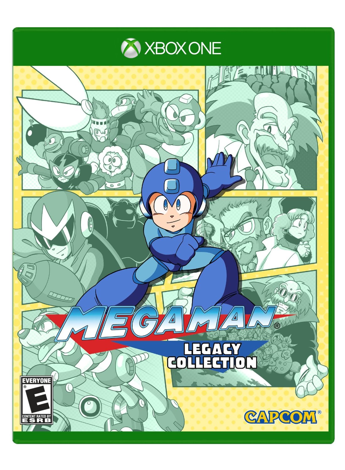 Mega Man Legacy Collections (Import) (#) - Xbox One - Engelsk - Collector's Edition v:9835757