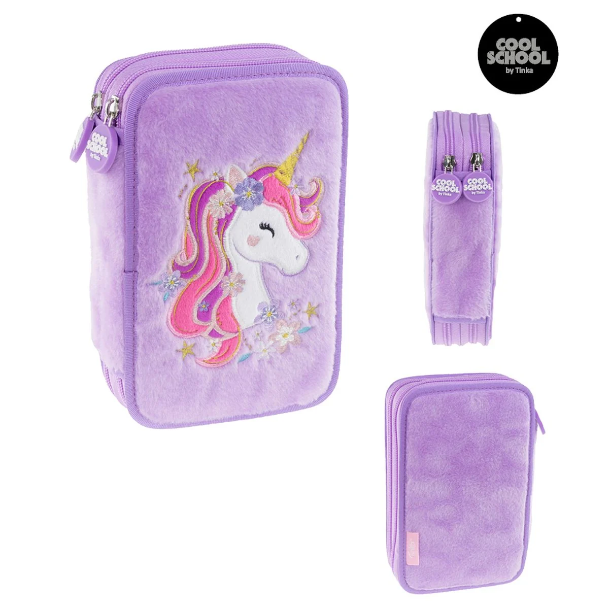 Tinka – Pencil Case Double Unicorn – Purple v:3848859 Tinka – Pencil Case Double Unicorn – Purple v:3848859