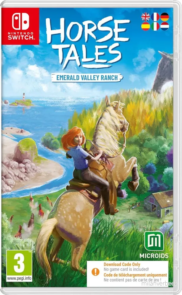 Horse Tales: Emerald Valley Ranch (Code in Box) - Nintendo Switch - Engelsk - Code in a Box v:6016484
