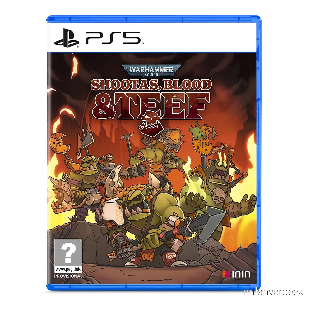 WARHAMMER 40,000: SHOOTAS, BLOOD and TEEF - PlayStation 5 - Engelsk - Standard v:4224098