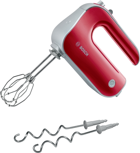 Bosch - Håndmikser Styline - 500W - Rød - Gratis frakt v:3474450