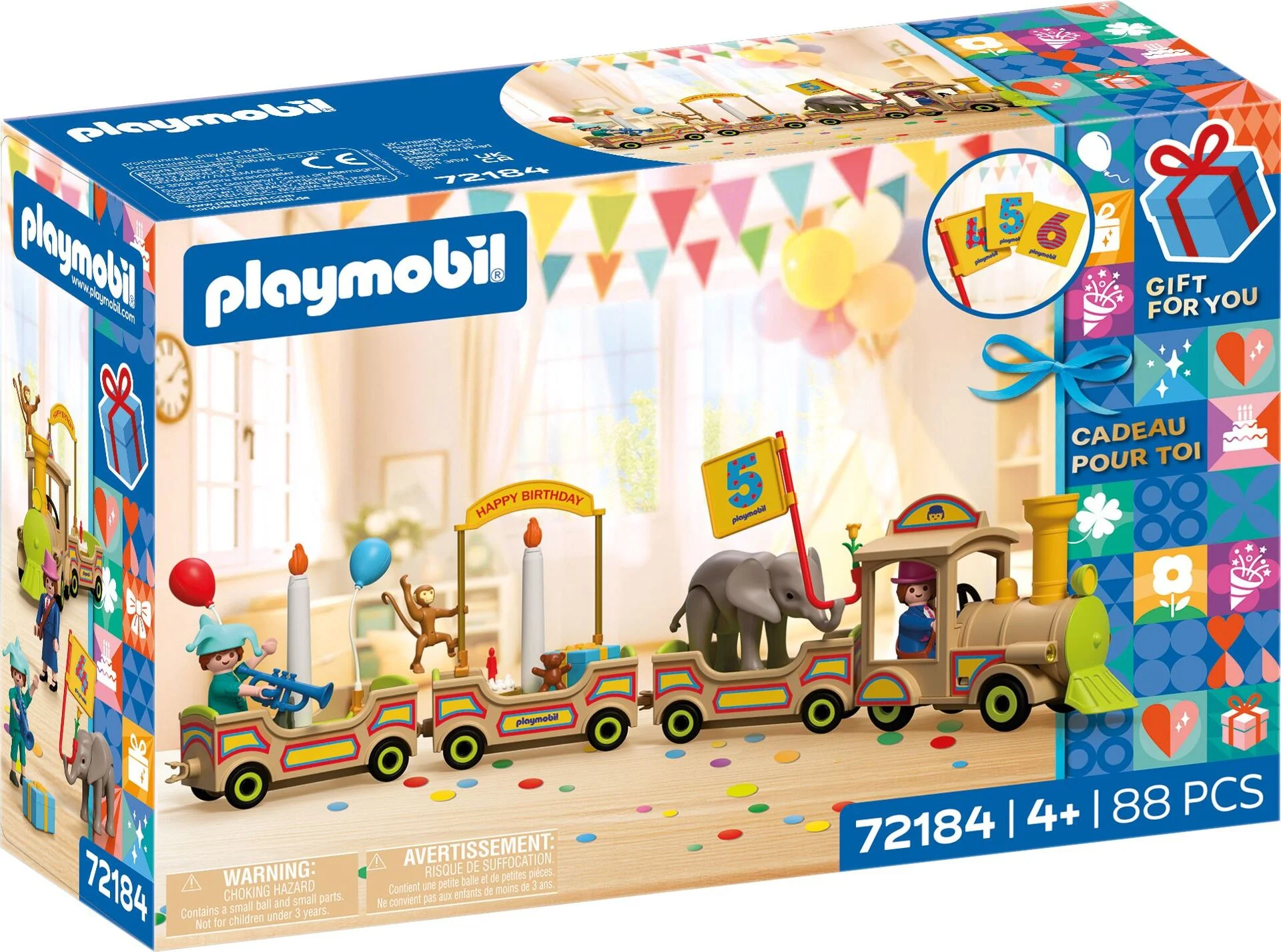 PLAYMOBIL - Birthday Train (72184) v:2919590
