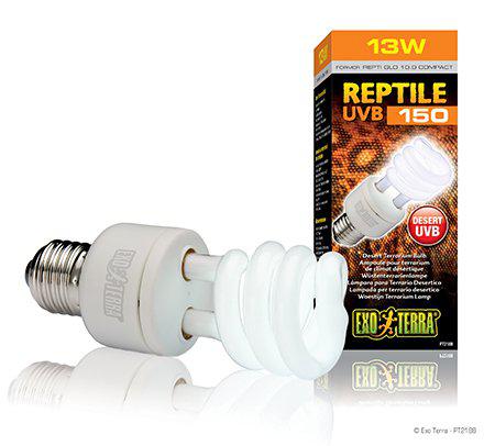 Exo Terra - Reptile Uvb 150 Fluorescent lamp 13W E27 - (220.1880) v:4820829