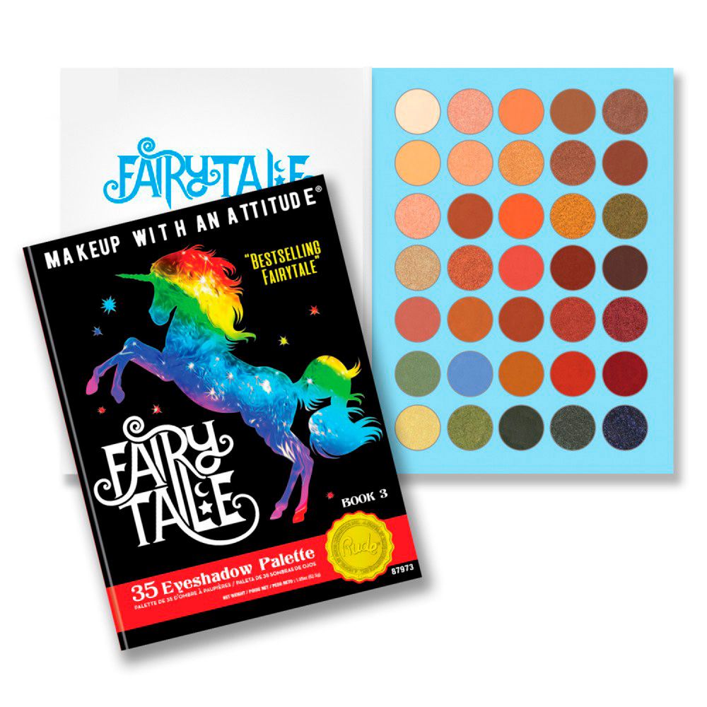 Rude Cosmetics – 35 Eyeshadow Palette – Fairy Tale – Fairy Tale v:1562614 Rude Cosmetics – 35 Eyeshadow Palette – Fairy Tale – Fairy Tale v:1562614