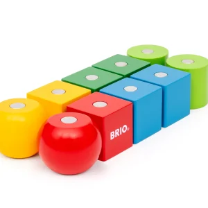 BRIO – Magnetic Wooden Blocks – 30435 – Gratis frakt v:1656099