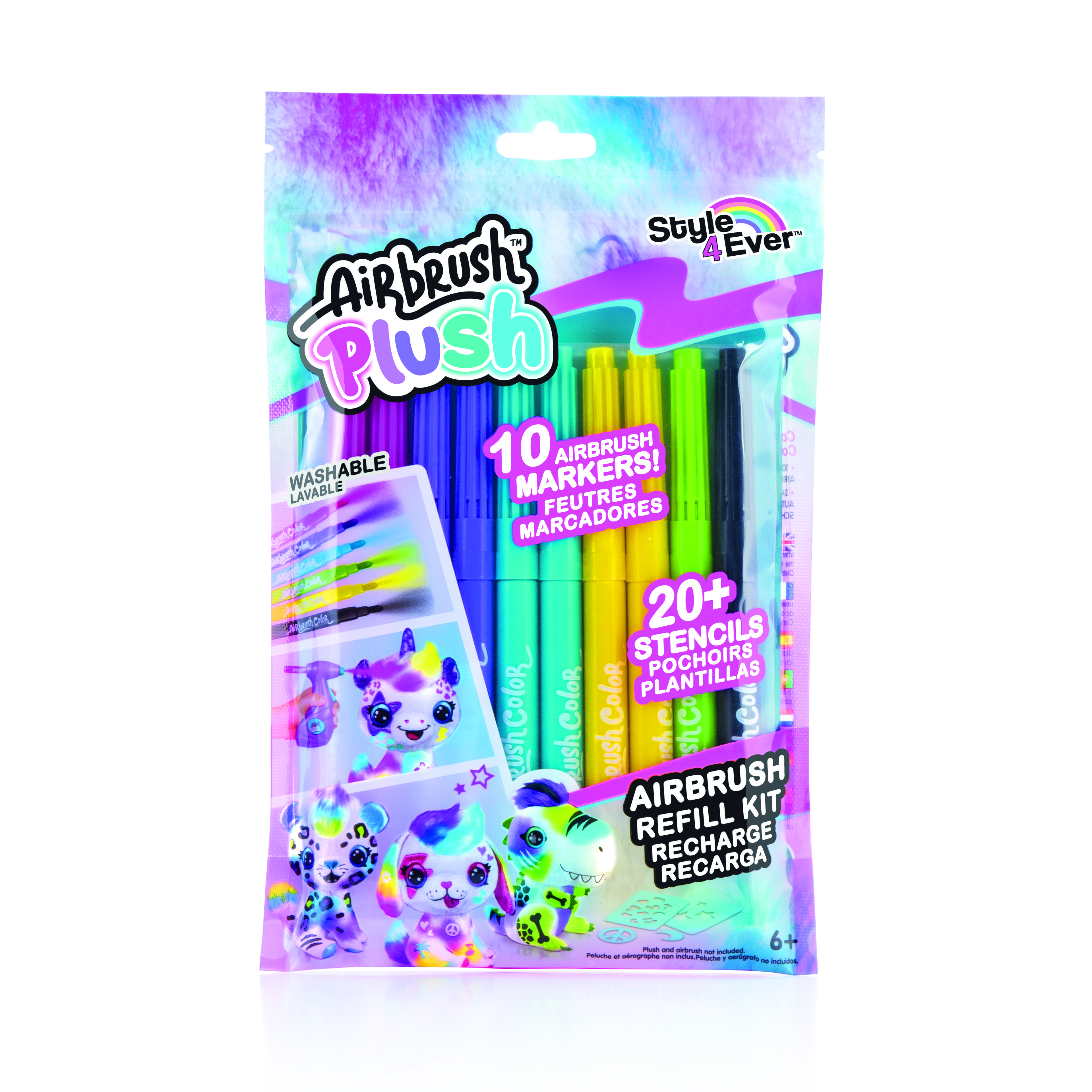Airbrush Plush – Refill Kit 10 pens (256) v:6512920 Airbrush Plush – Refill Kit 10 pens (256) v:6512920