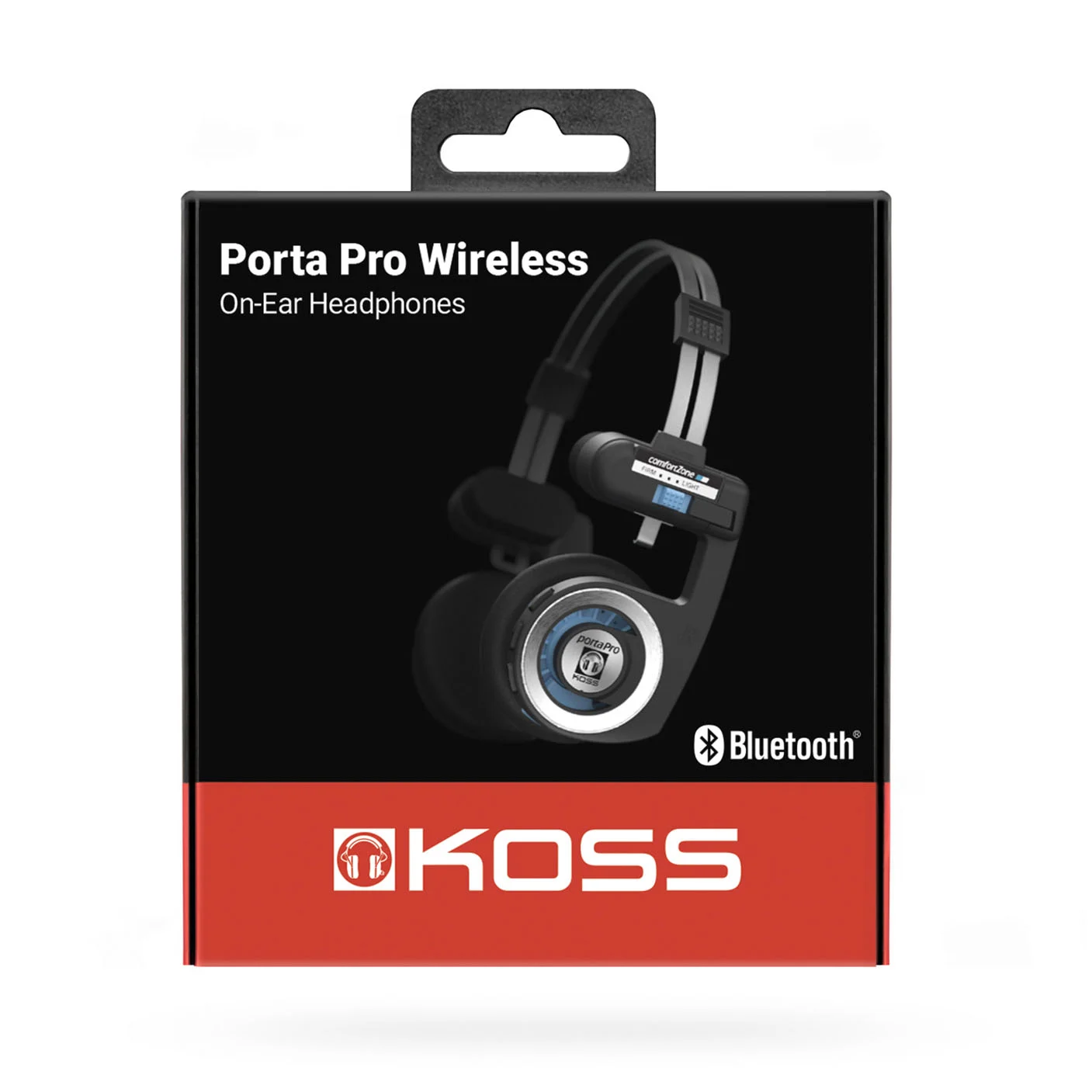 Koss - Hodetelefon PortaPro Wireless 2.0 On-Ear - Black - Gratis frakt v:6773797