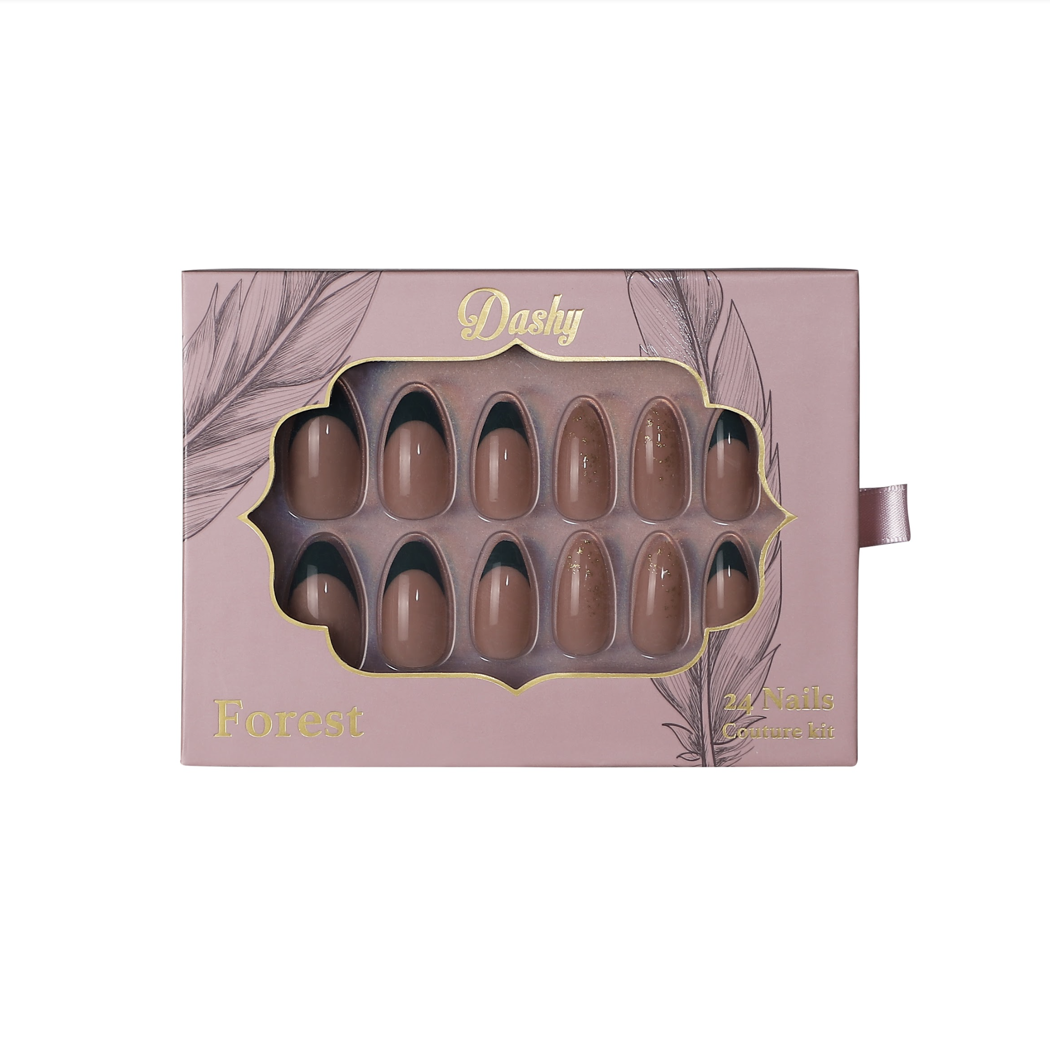 Dashy Nails – Forest – Brown v:1546272
