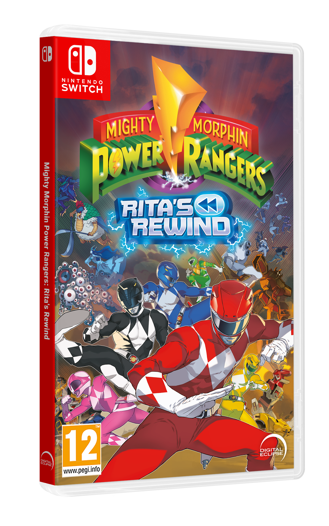 Mighty Morphin Power Rangers: Rita's Rewind (Deluxe Edition) - Nintendo Switch - Engelsk - Deluxe Edition - Gratis frakt v:1255699
