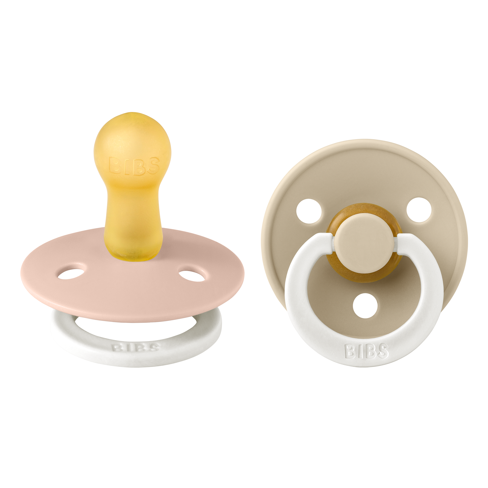 BIBS – Pacifier Colour 2 PACK – Blush GLOW/Vanilla GLOW – Size 2 v:3864070 BIBS – Pacifier Colour 2 PACK – Blush GLOW/Vanilla GLOW – Size 2 v:3864070