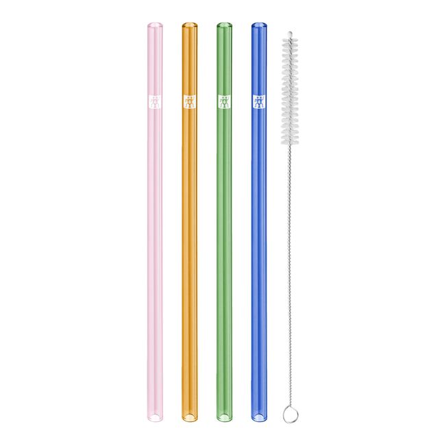 Zwilling – Sorrento Fargede Glassugerør – Sett med 4 v:6568798 Zwilling – Sorrento Fargede Glassugerør – Sett med 4 v:6568798