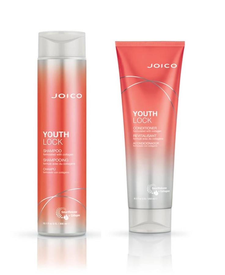 Joico - YouthLock Shampoo 300 ml + Joico - YouthLock Conditioner 250 ml v:9990015