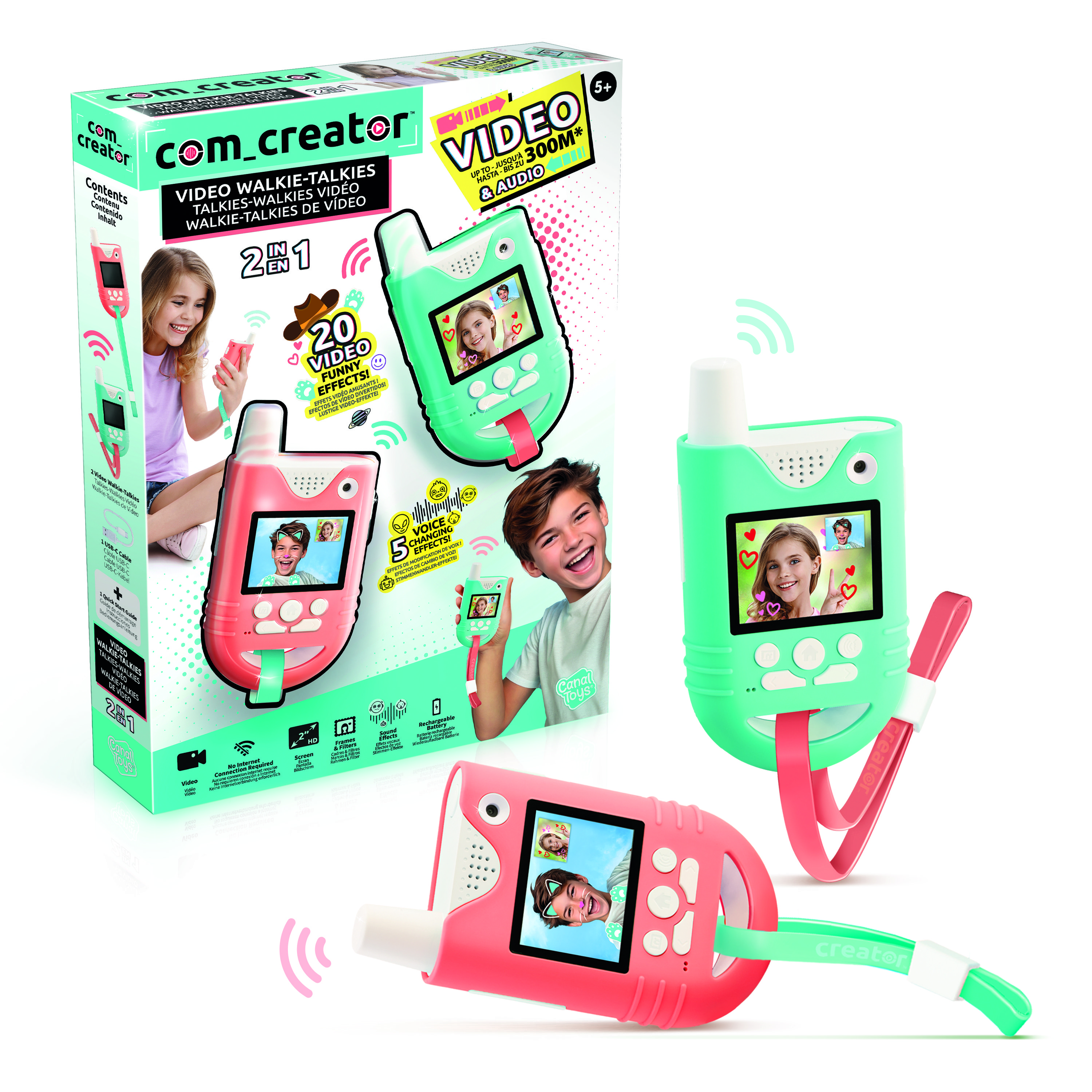 Studio Creator – Video Walkie-Talkies (1042) – Gratis frakt v:4814877
