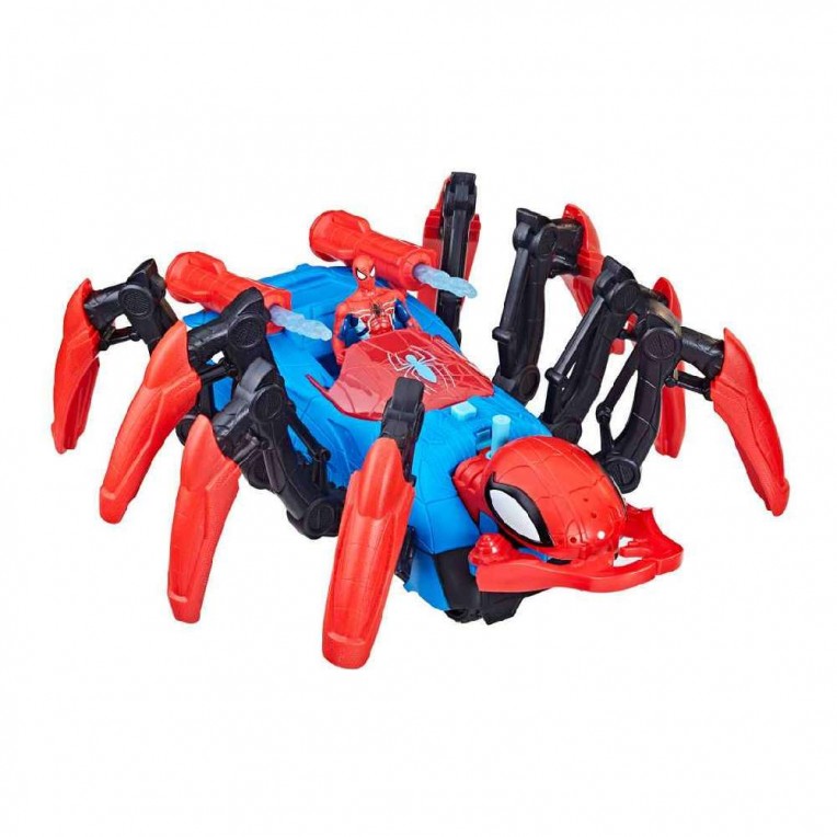 Spider-man – Crawl N Blast Spider (F7845) – Gratis frakt v:8154075