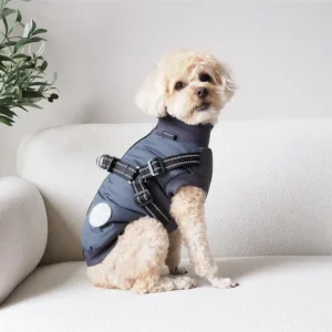Nordic paws – Dogcoat Thor with harness 45cm – Anthracite – L v:8137957 Nordic paws – Dogcoat Thor with harness 45cm – Anthracite – L v:8137957