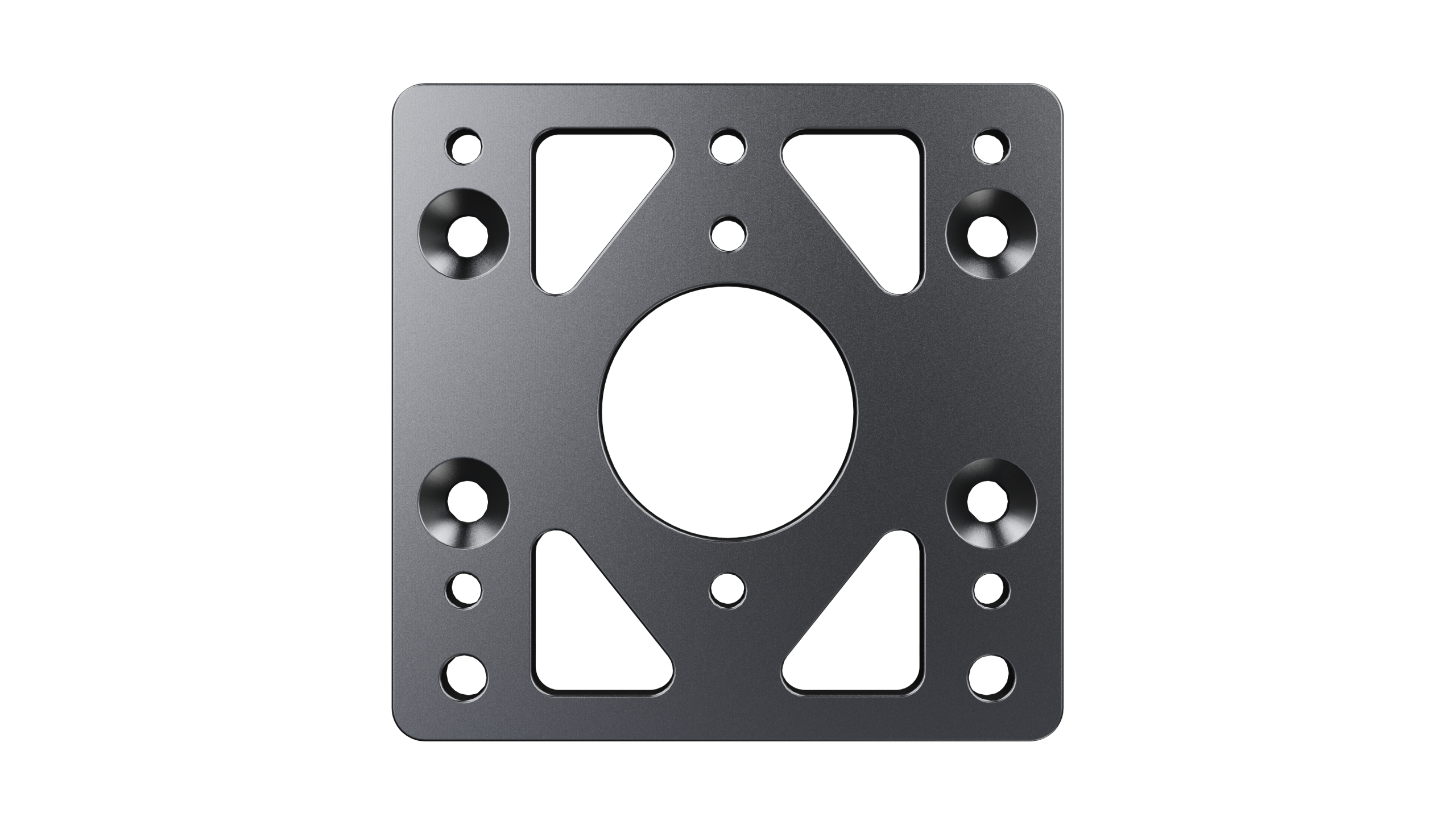 MOZA – Wheel Base Adapter Plate for all Moza wheelbase – Black v:8512535