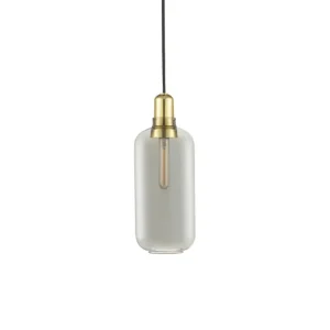 Normann Copenhagen – Amp Pendellampe – Large – Røkt/Messing – Smoke/Brass – L – Gratis frakt v:6714876 Normann Copenhagen – Amp Pendellampe – Large – Røkt/Messing – Smoke/Brass – L – Gratis frakt v:6714876
