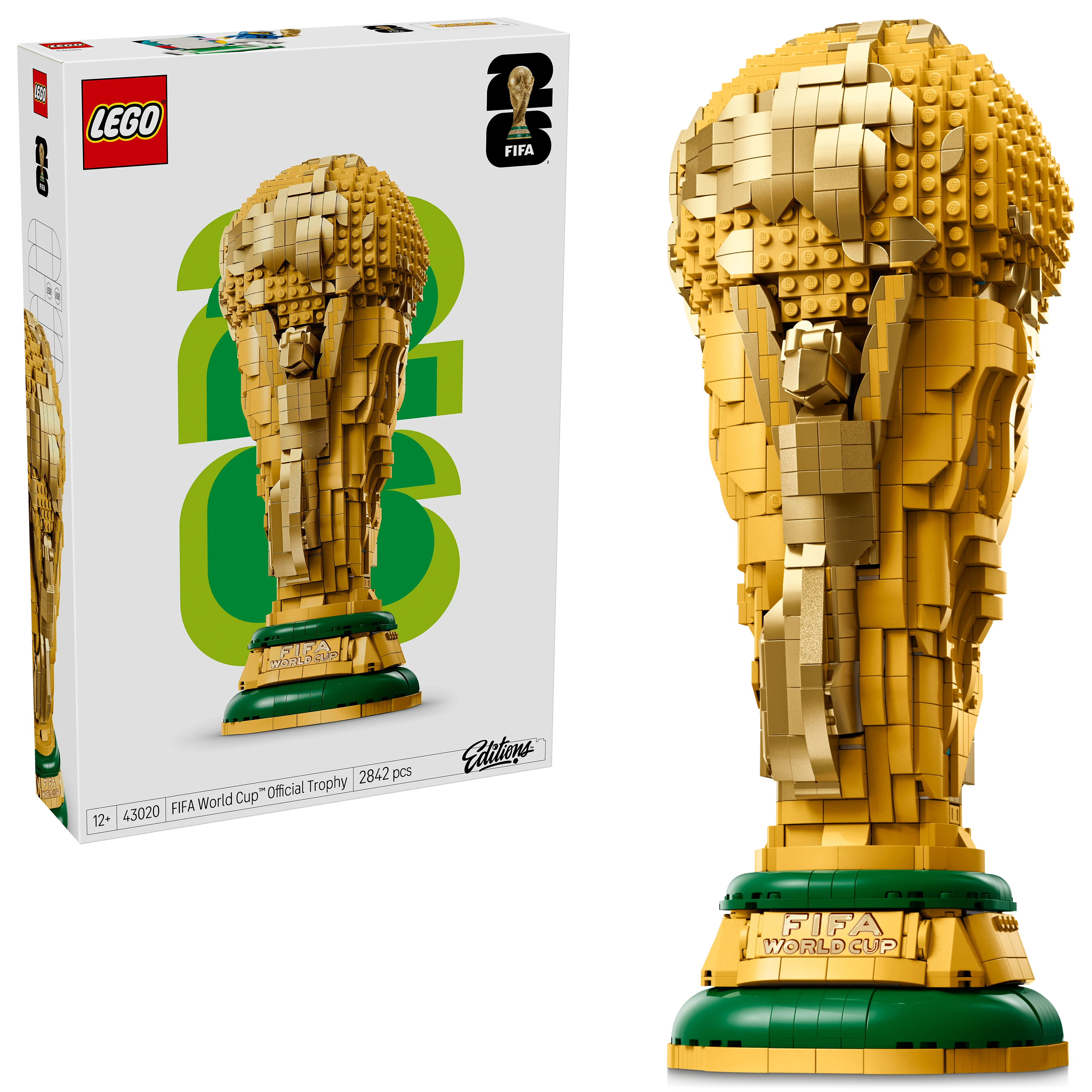 LEGO – Editions Sports – Offisielt FIFA World Cup™-trofé (43020) – Gratis frakt v:5484048 LEGO – Editions Sports – Offisielt FIFA World Cup™-trofé (43020) – Gratis frakt v:5484048