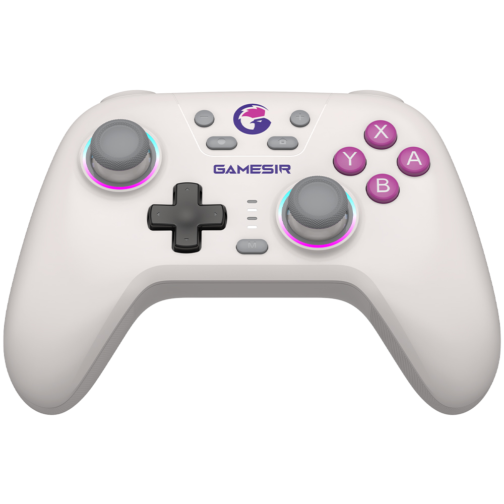 GameSir - Nova HD Multiplatform Gamepad (Hall-Effect Sticks) - Retro White v:9357521