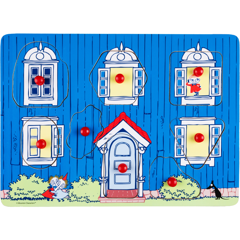 Moomin - Peg Puzzle Moominhouse (35527005) v:4396376