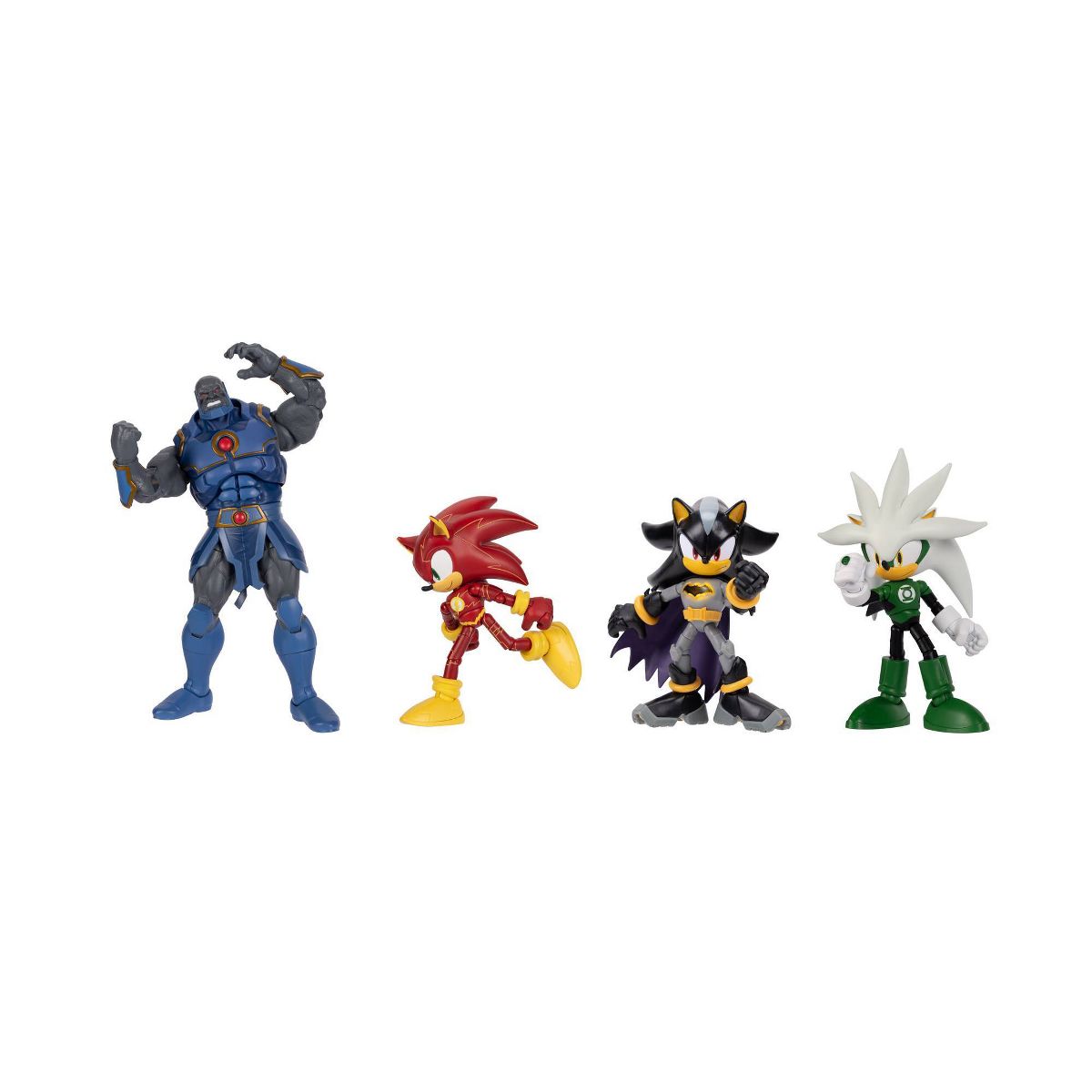 DC x Sonic the Hedgehog – Figure 5" Power vs Speed 4-pack (429094) – Gratis frakt v:8970945
