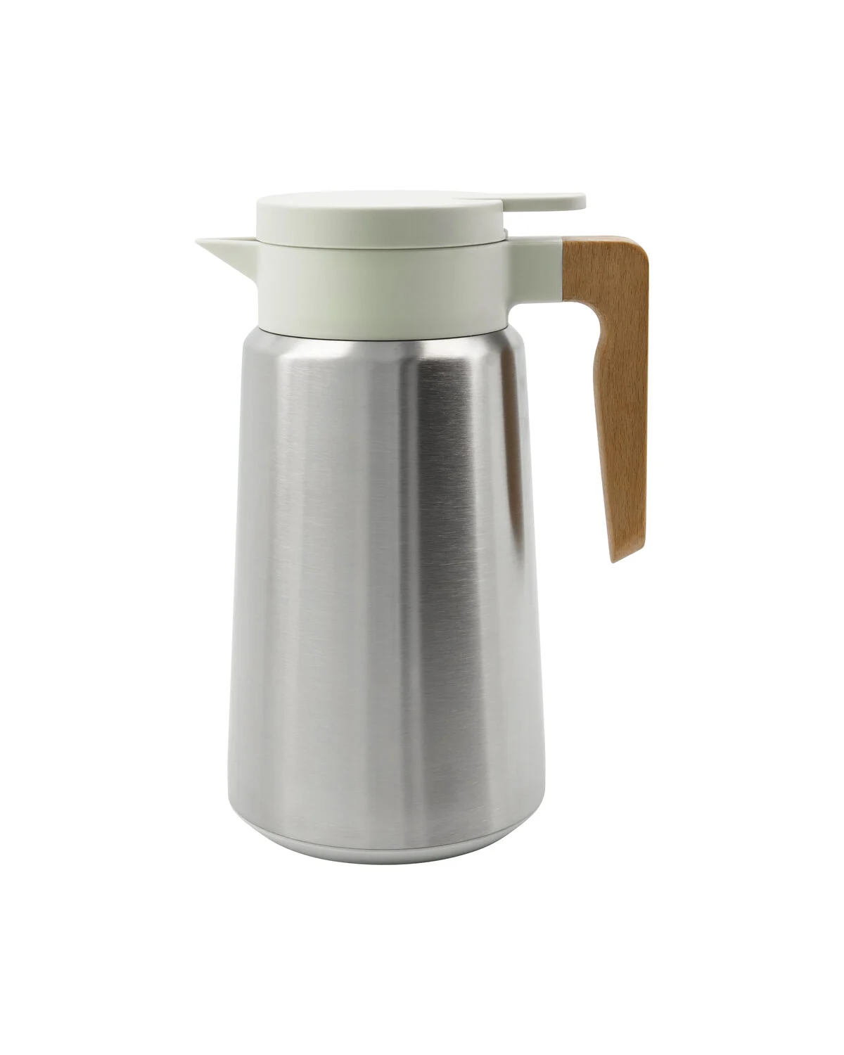 House Doctor – Thermos Flask HDCole – Silver, Off-white – 1.8 litres – Gratis frakt v:5226023
