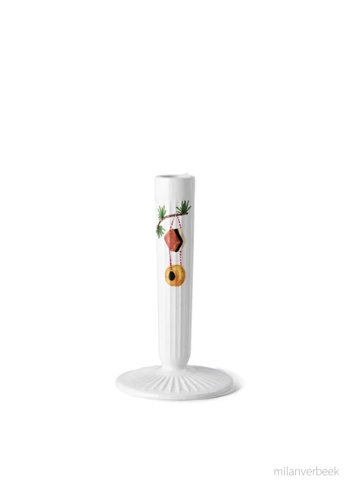 Kähler – Hammershøi Julelysestake – H16 cm - 16 v:8579406