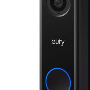 Eufy – Video Doorbell C31 – 2K FHD Smart Ringeklokke med 32GB & Dobbel Strømforsyning – Gratis frakt v:2673182