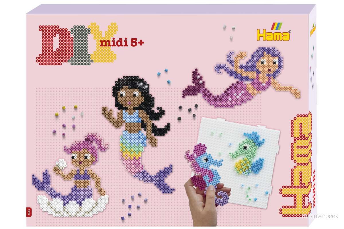 Hama - Midi Gift Box Mermaids (383161) v:1419496