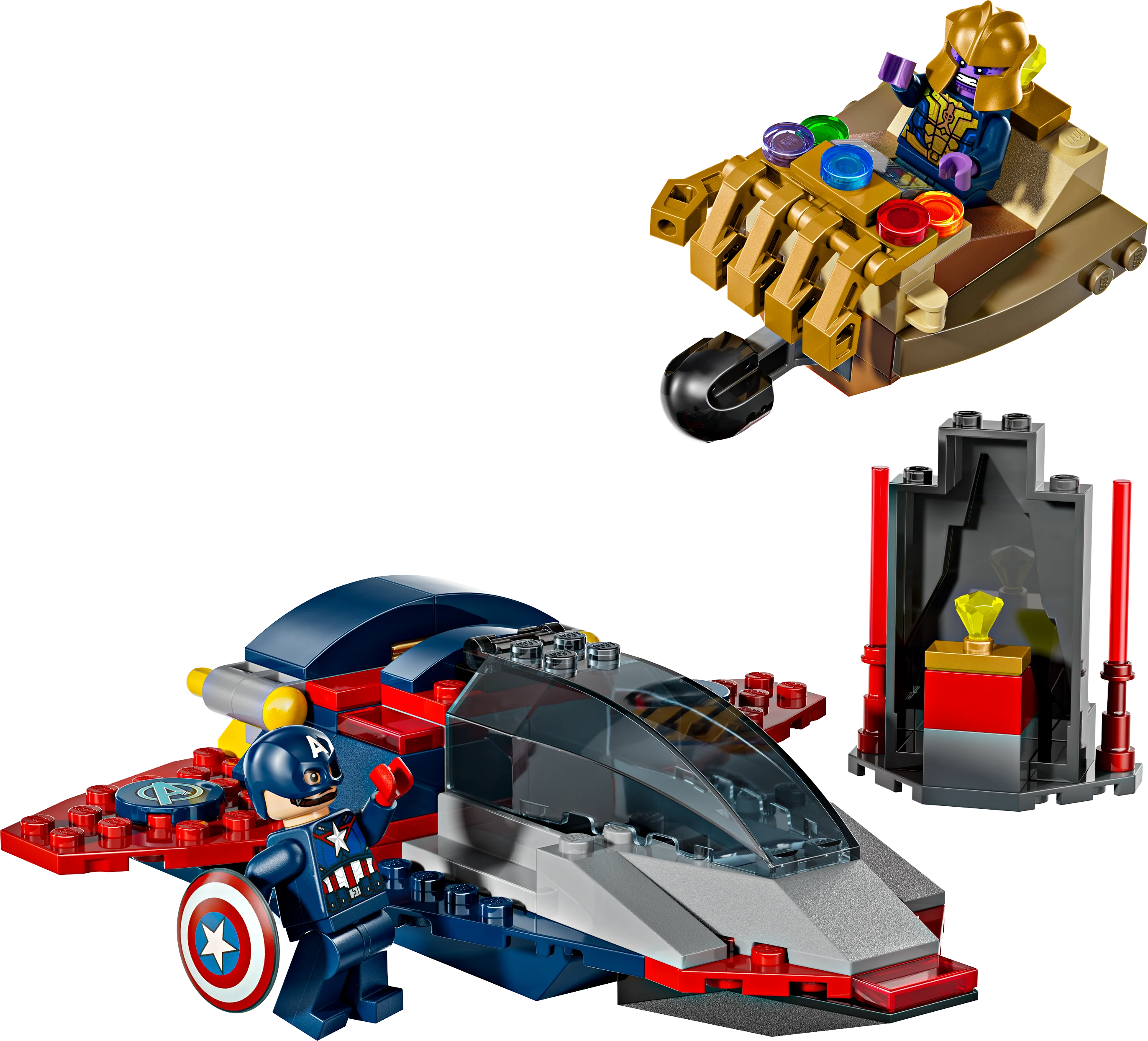 LEGO - Super Heroes - Captain America mot Thanos (76319) v:4531168