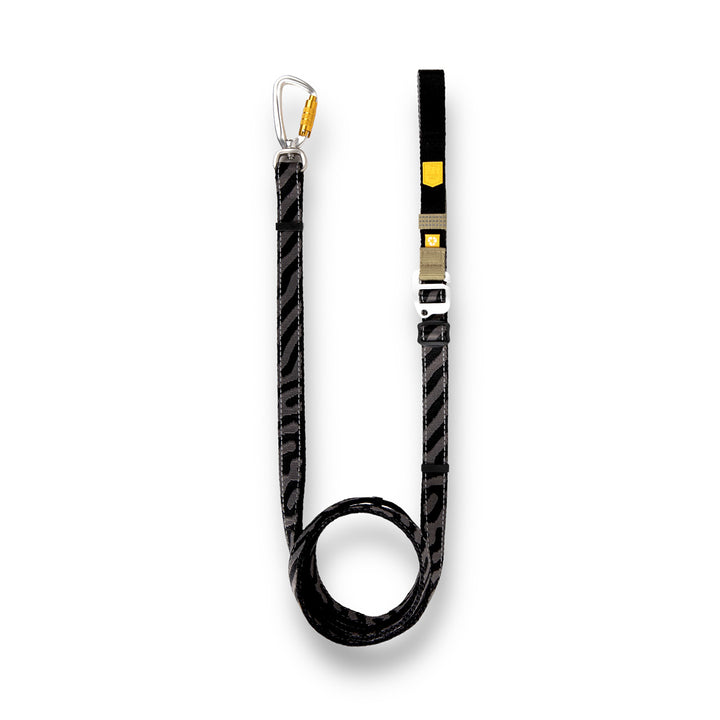 Woolly Wolf – Roam Leash 170-300cm – Black Ripple v:1325478 Woolly Wolf – Roam Leash 170-300cm – Black Ripple v:1325478