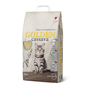 GOLDEN cassava – Nature – 9 liter catlitter v:5987561 GOLDEN cassava – Nature – 9 liter catlitter v:5987561