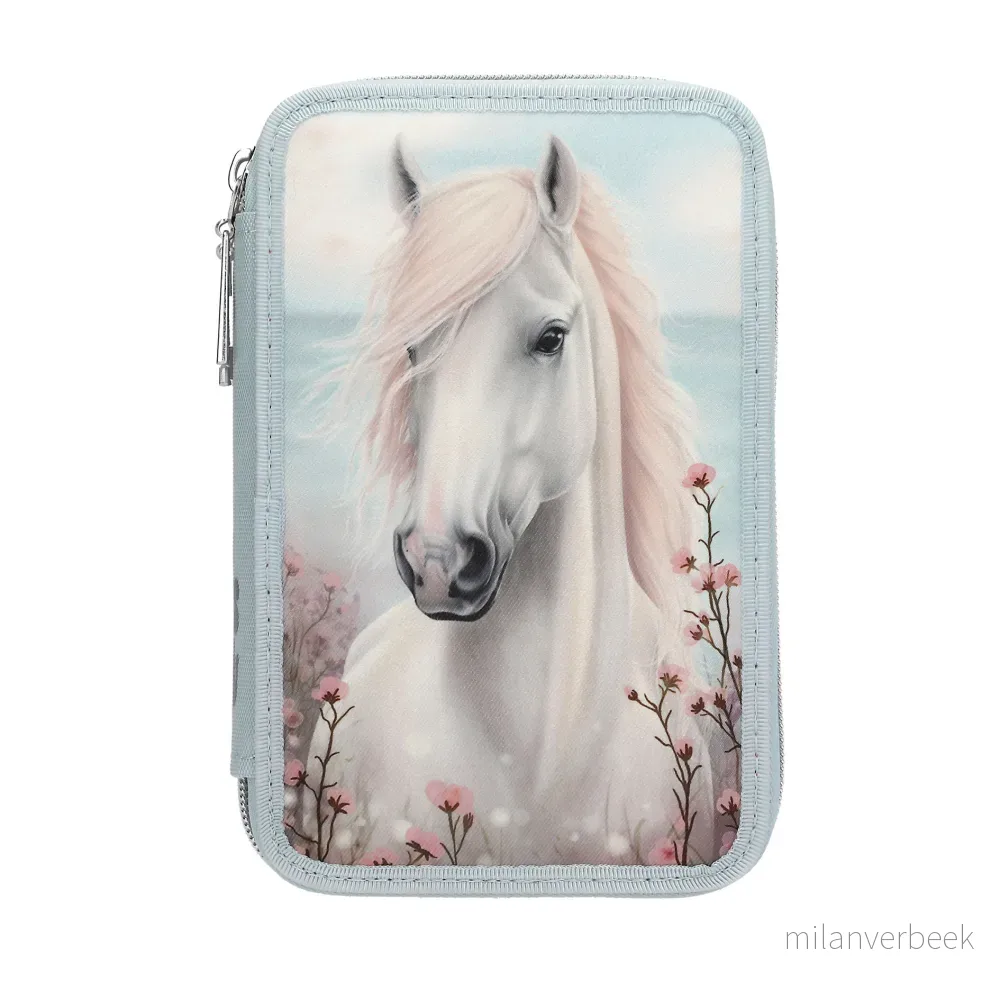 Miss Melody – Dobbelt Pennal – Pale Light Blue v:4884999