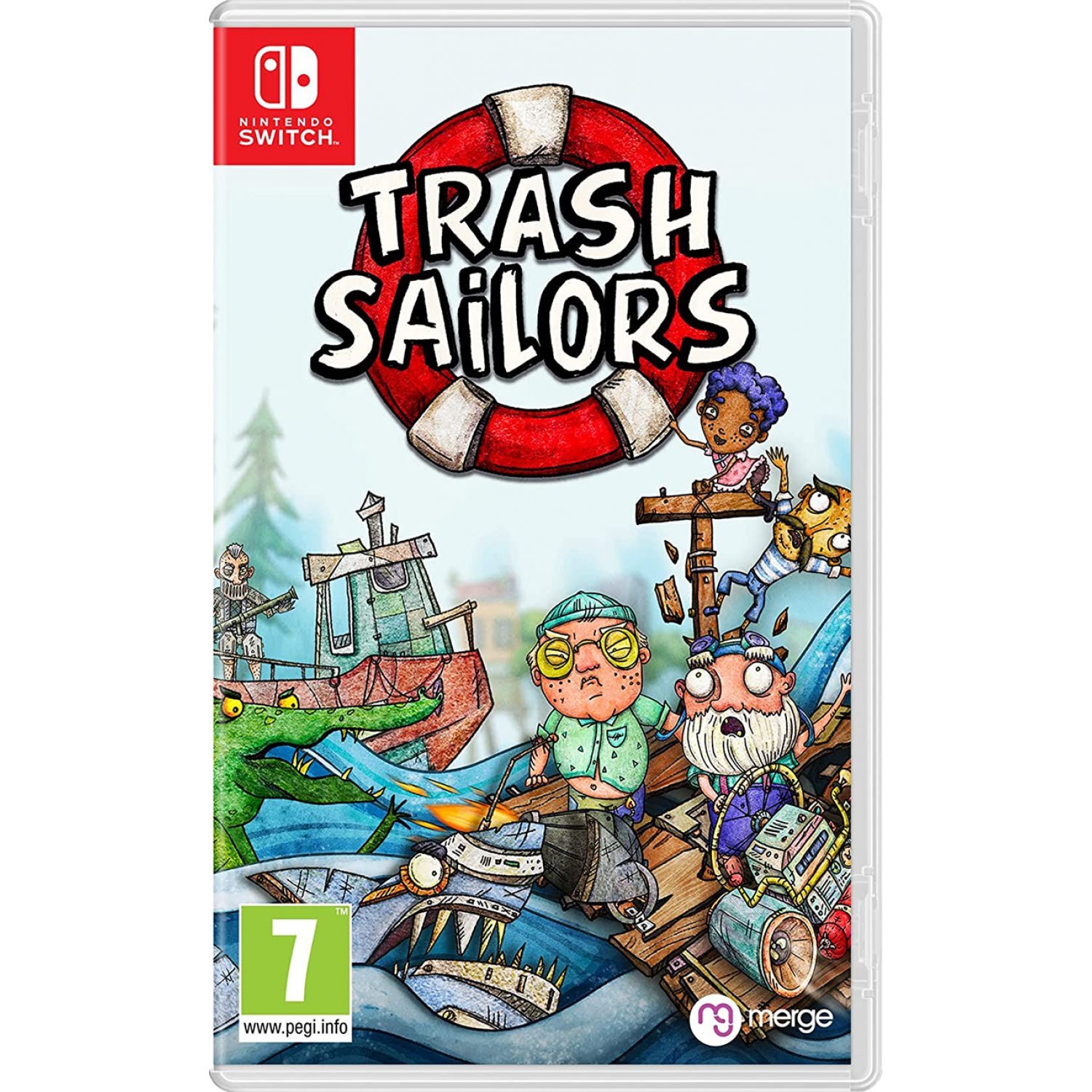 Trash Sailors - Nintendo Switch - Engelsk - Standard v:3333654