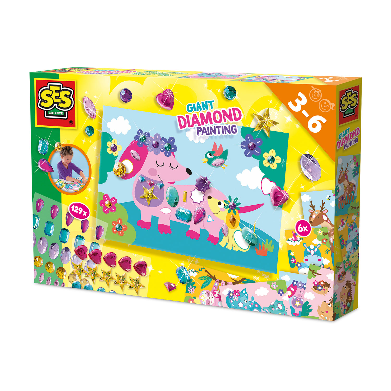 SES Creative - Diamond Painting - Giant Gems (S14055) v:1387630