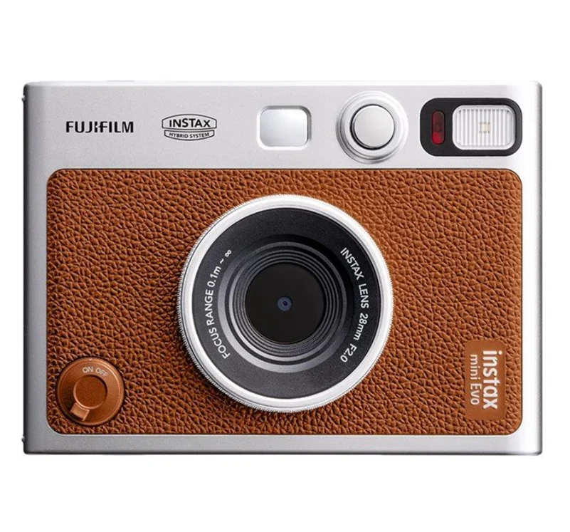 Fuji - Instax Mini Evo Camera - Brown - Gratis frakt v:5075844