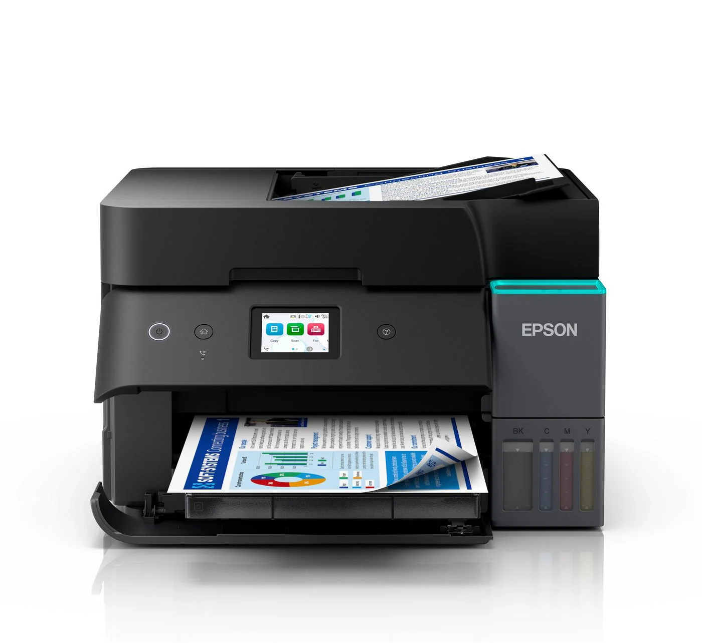 Epson - EcoTank ET-4950 A4 multifunction printer with touchscreen - Gratis frakt v:7481435