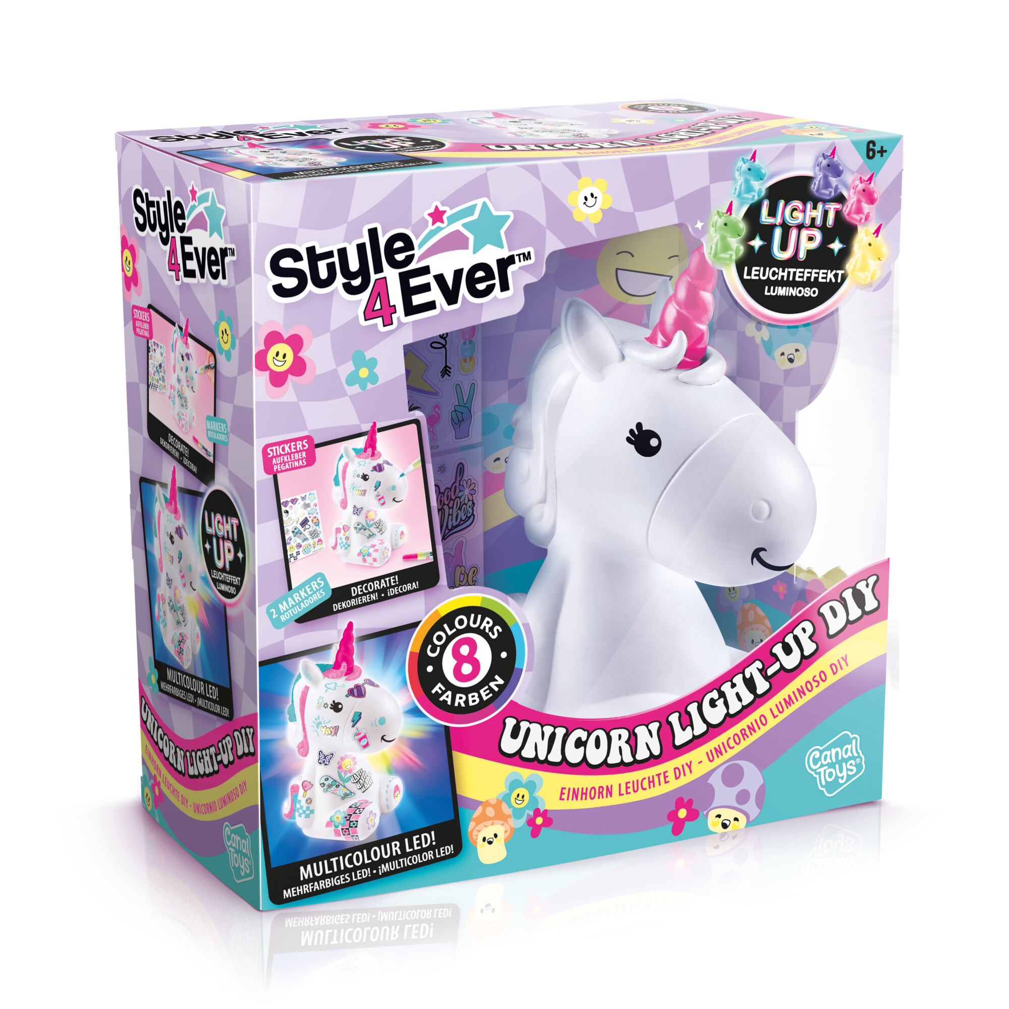 Style 4 Ever - Unicorn Light Up DIY v:1652644