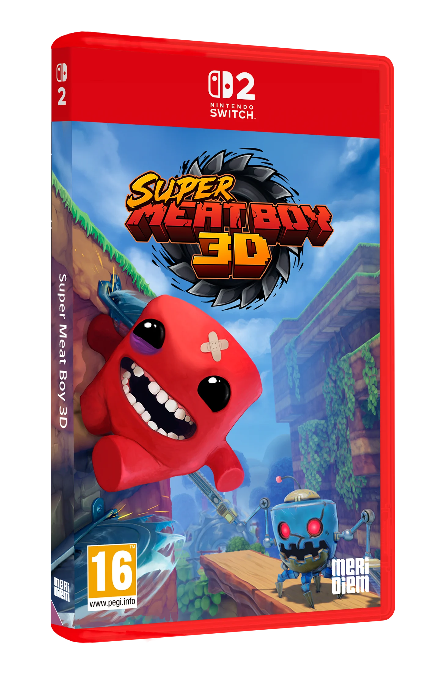 Super Meat Boy 3D - Nintendo Switch 2 - Engelsk - Standard v:2825969
