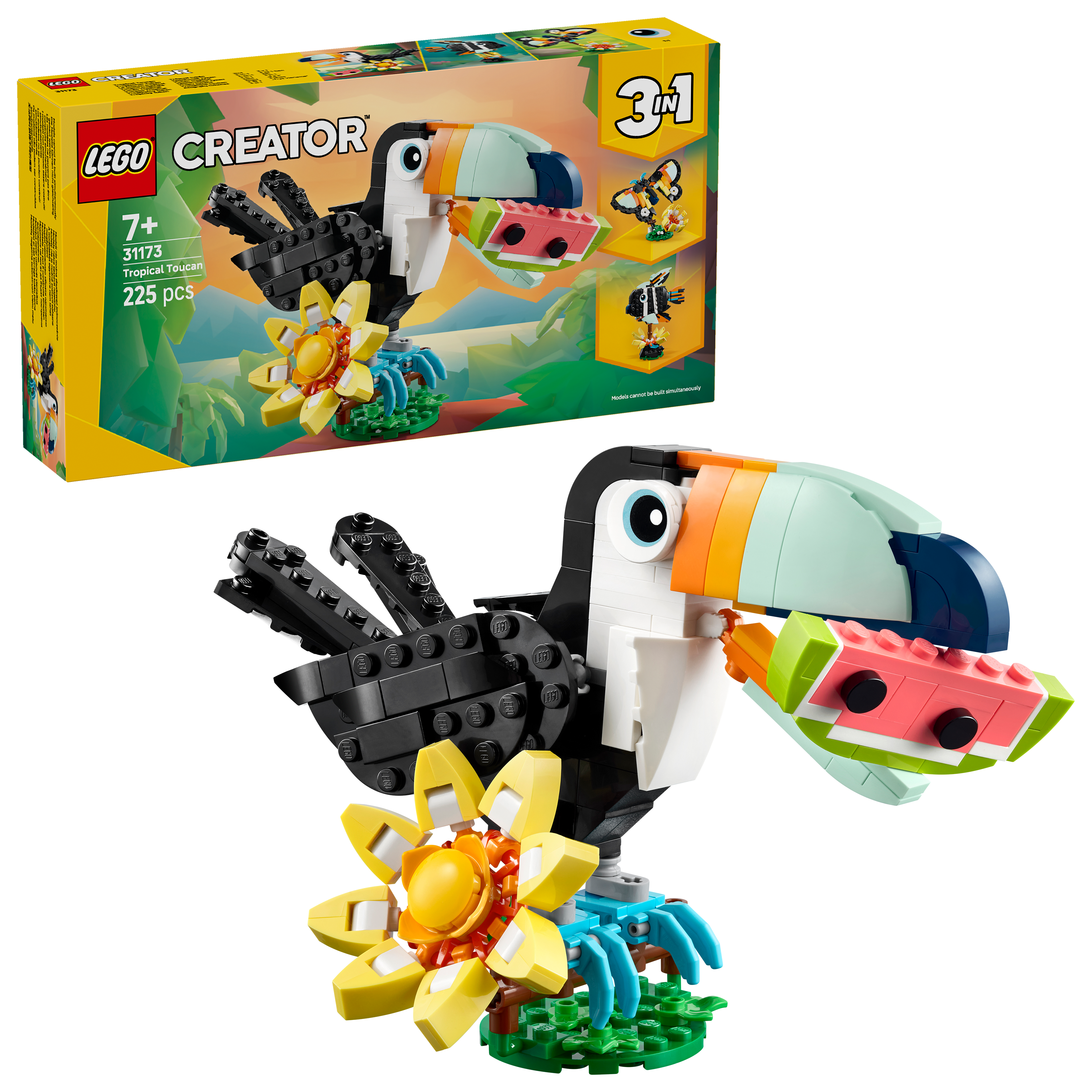 LEGO - Ville dyr: Tropisk tukan (31173) v:7846790